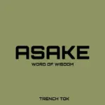 Trench Tok - Asake Word Of Wisdom