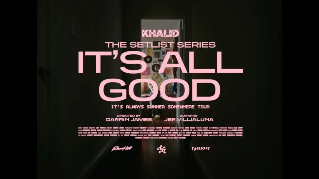 Khalid  It's All Good (Acoustic Performance)  The Set List Series Mp3 Download