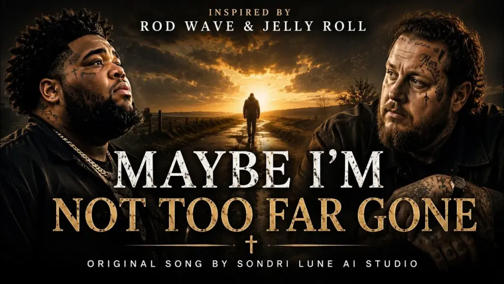Sondri Lune AIStudio Maybe I’m Not Too Far Gone inspired by Rod Wave & Jelly Roll | Pain, Redemption & Hope Mp3 Download