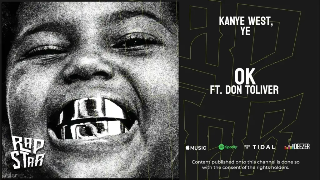 Kanye West, Ye  "OK" Ft. Don Toliver Mp3 Download